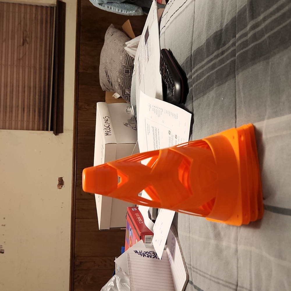 Swim toy safety cones